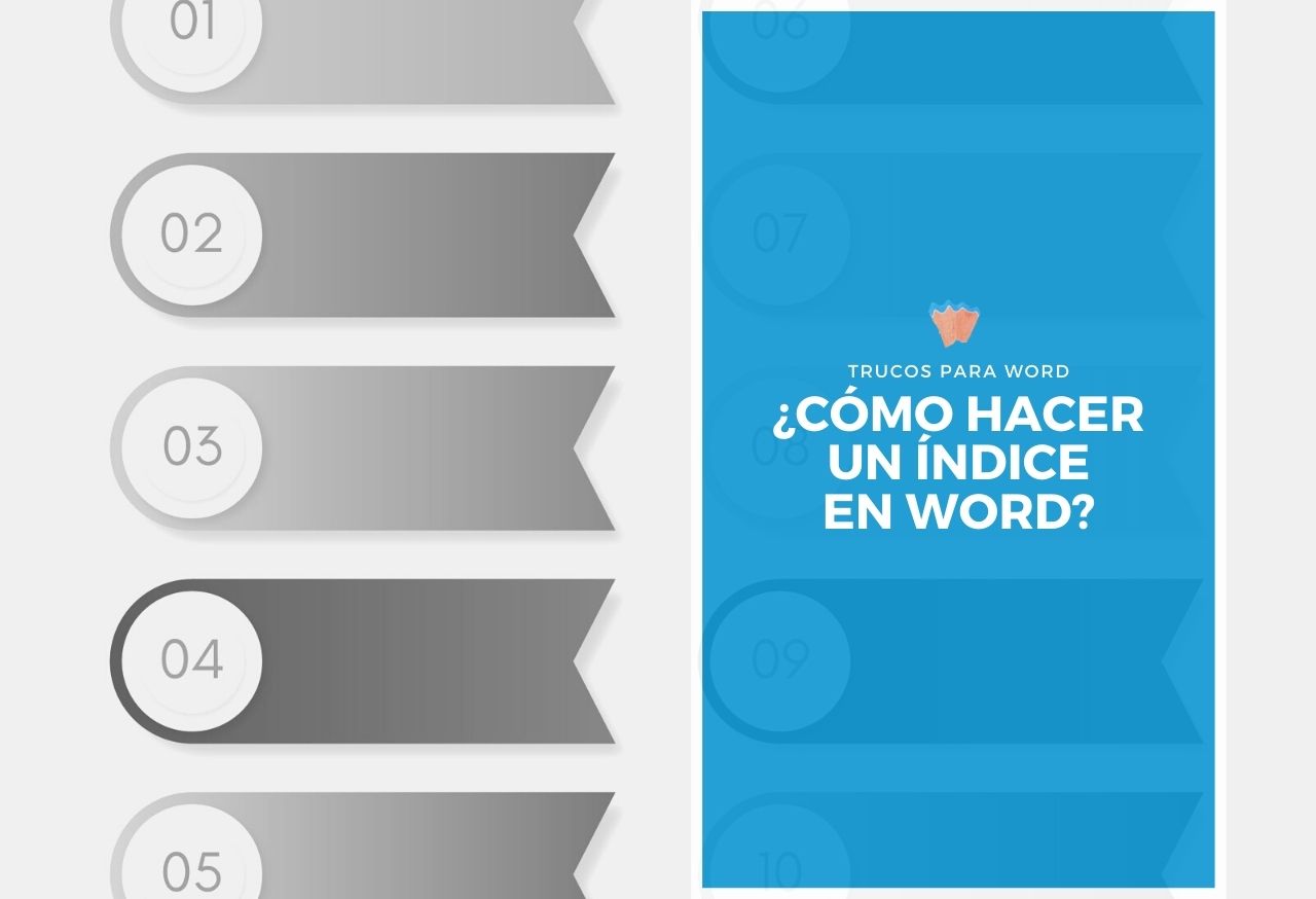 磊 ¿Cómo Hacer Un índice En Word? | Ytulibro